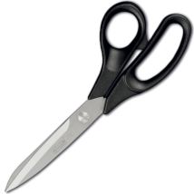 Tijeras de cocina dentadas – Acero inoxidable – Longitud de la hoja 85 mm – Longitud del mango 100 mm – Sanelli