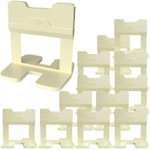 Kronen Hansa Lot De 200 Languettes Pour Système De Nivellement (aide À La Pose Et Entretoises Pour Carrelage D'Une Épaisseur De 3 À 12 Mm, Largeur De 