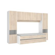Lit Gigogne Enfant Avec Multiples Rangements - 90 X 190 Cm - Kwai