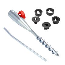 Supporto per Ombrellone da Giardino in Metallo – 57 x 8,5 cm – Adatto a Ombrelloni 2,5-5,5 cm – RedCliffs
