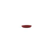 Platillo Redondo De 45 Cm, Color Rojo Oscuro