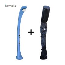 Doccia Solare Cobra 32l Blu Con Copertura Per Doccia