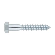 Tornillo tirafondo DIN 571 – Acero zincado – 5 x 60 mm – Caja de 250 unidades