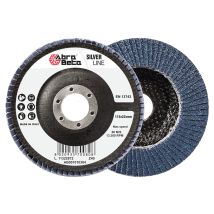 Einzelmesserscheibe Zirkonium 115mm – Hochwertige Schleifscheibe für Metall und Edelstahl – Innovative Einklingentechnologie – Hohe Effizienz