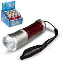 Linterna Aluminio 1 Led 1w Roja - Js Corp.