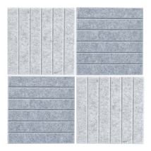 Filztafeln Für Die Wand, 30 X 30 Cm, 4er-set