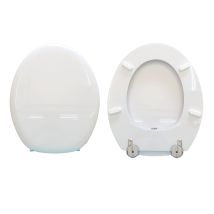 Copriwater Majorca Europa Legno Rivestito In Resina Poliestere Bianco
