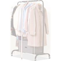 Linghhang - 110cm Translucent Anti Moth Clothes Cover, Clothes Covers With Zip, Wardrobe Storage Cover For Moisture And Dust Resistant, Wardrobe Not 