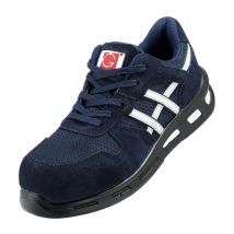 Botas De Seguridad Bajas Wave Modelo 520/s1/r-42, Ideales Para Protección Laboral, Con Suela Antideslizante, Puntera Reforzada, Diseño Ergonómico, 
