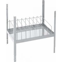 Sistema Di Storage Grigio Proc-C18 – 540mm x 518mm x 345mm – Capacità 8 cartucce – RAL 9022