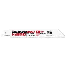 Scie Sabre À Métaux Master Cobalt Hybrid 6" 035 10/14 5pk Morse Rb61014t05
