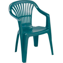 IPAE PROGARDEN – Grüner Scilla-Stuhl – Polypropylen – 80 cm Höhe – Stapelbar