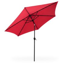 Garten-sonnenschirm Orient Mit Verstellbarem Neigungswinkel Rot Gewicht 4,5 Kg L270 X B270 X H235 Cm