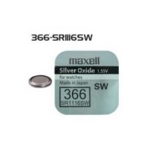 366 Maxell Uhr Batterie Silberoxid Sr1116w