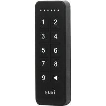 Nuki – Codeschloss – Schwarz – IP65 – Bluetooth 5.0 – Wetterfest – 30 mm Breite – 90 mm Höhe – 15 mm Tiefe