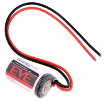 Batteria Al Litio 3,6v 1/2aa, 1/2r6 1200ma Cavi Di Uscita Er14250/pr