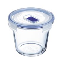 Fiambrera De Cristal Redonda De 14x6 Cm