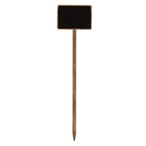 Cjnba8 Lotto Da 5 Etichette Da Piantare Legno Trattato Con Impregnante 27,5/7 X 5 Cm - La Cordeline