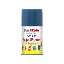 Plastikote 440.0001240.046 Fast Dry Enamel Aerosol In Harbour Blue – 100ml