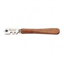 Cortavidrios SILBERSCHNITT – 6 rulinas de acero – Mango de madera barnizado – Herramienta de corte profesional