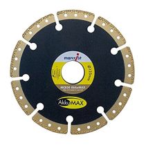 Disque À Tronçonner Diamanté Mc850 Akkumax D.125mm Alésage.22,23mm Seg.-h.2,5mm Seg.-s.1,9mm