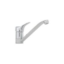 Thermoflow Niederdruck-Einhandmischer Armatur – Chrom – 260 x 100 x 40 mm – 940 g – Schwenkbarer Auslauf – Einhandbedienung