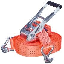 Gr .4 Meter Ratschen-zurrgurt, 2-teilig Mit Spitzhaken Orange Cargo Lashing Belt
