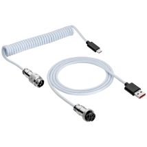Usb-kabel Usb 2.0 Usb-c Stecker, Usb-a Stecker 3.00 M Weiß Ak-usb-48 - Akyga