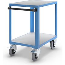 Eurokraft – Carrello di servizio per l'industria – 750 x 550 mm, 400 kg – Utensileria