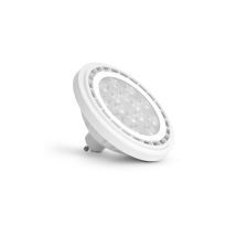 Vision-el - Faretto Led Gu10 Ac220/240v 12w 1200lm 38° Ip20 Ik06 Ø110mm - Bianco Caldo 3000k