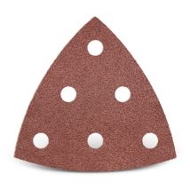 Red Klett-schleifblätter, 93 Mm, 6-loch, F. Deltaschleifer, Normalkorund (50 Stk.) K60 - Menzer