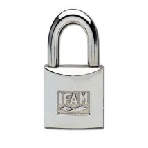 Ifam – Lucchetti in Nichel Finstock Z-20 002010 – Sicurezza e durata per uso esterno – 3 chiavi – 20mm