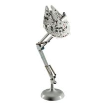 Quant Falcon Millennium Lámpara De Escritorio Gris Articulada Usb