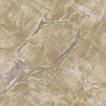 Holden Decor - Portoro Marble Beige Silver Wallpaper Metallic Paste The Wall