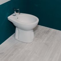 Bidet A Terra Tradizionale In Ceramica Colore Bianco 40 Cm Magic