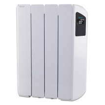 Radiateur Électrique À Inertie Fluide 660w Farho Victoria 04 Eléments Blanc Wifi Intégrée Basse Consommation Garantie 20 Ans