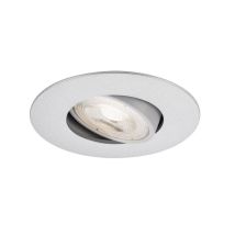 Foco Empotrable Orientable Led 9 X 2,5 Cm Cromo 5w 460lm
