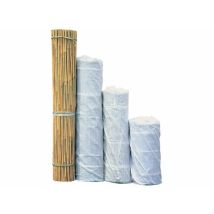 Catral – Tutor de Bambú Natural 0.60 m de diámetro y 6/8 mm – Soporte para plantas trepadoras