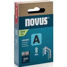 Novus - Feindrahtklammer A Typ 53 Klammerbreite 11,3 Mm 8 Mm 0,75 Mm