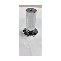 Piedino in ABS regolabile 90mm cromo P1808 – Diametro 35mm – 1 pezzo