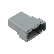 Conector automotriz DTM04-12PA 12P – IP68 – 7,5 A – 22 AWG a 16 AWG – Plástico (Poliamida)