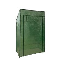 Serra per pomodori – 60 x 100 x 169/148 cm – Acciaio verniciato a polvere – PE con maglia scivolosa – Siena Garden