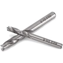 Tinor - Punktschweißbohrer-set, 2 Stück, Hss Co M6 & M8 Punktschweißbohrer, Hochgeschwindigkeitsstahl- Und Kobalt-schweißbohrwerkzeugsatz Für 