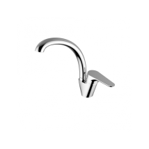 Teorema Rubinetteria - Mezclador De Fregadero De Cocina Con Caño Regulable - Teorema Sonic