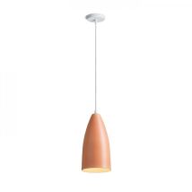 Lampe À Suspension All Céramique Orange 230v E27 15w