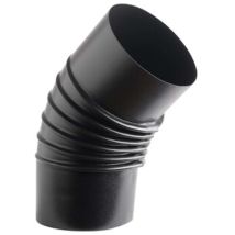 Curva Porcellanata Pieghettata 45 D 12cm Nero Op Classic