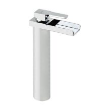 Genebre 63138 26 45 66 Kenjo Grifo Monomando Lavabo Caño Alto Cascada Cromo - Ref: 63138 26 45 66
