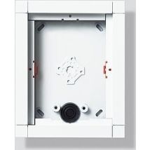 Aufputzgehäuse Siedle Ga 612-1/1-01 W Weiß Langlebig
