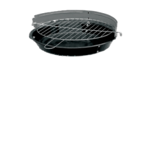Master Grill&party Runder Holzkohlegrill 33x33x43 Cm Mit Verstellbarem Rost