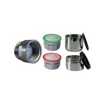 Kit Di Aeratori A Risparmio Idrico, 1 Regolatore Per Doccia E 2 Aeratori Per Rubinetti